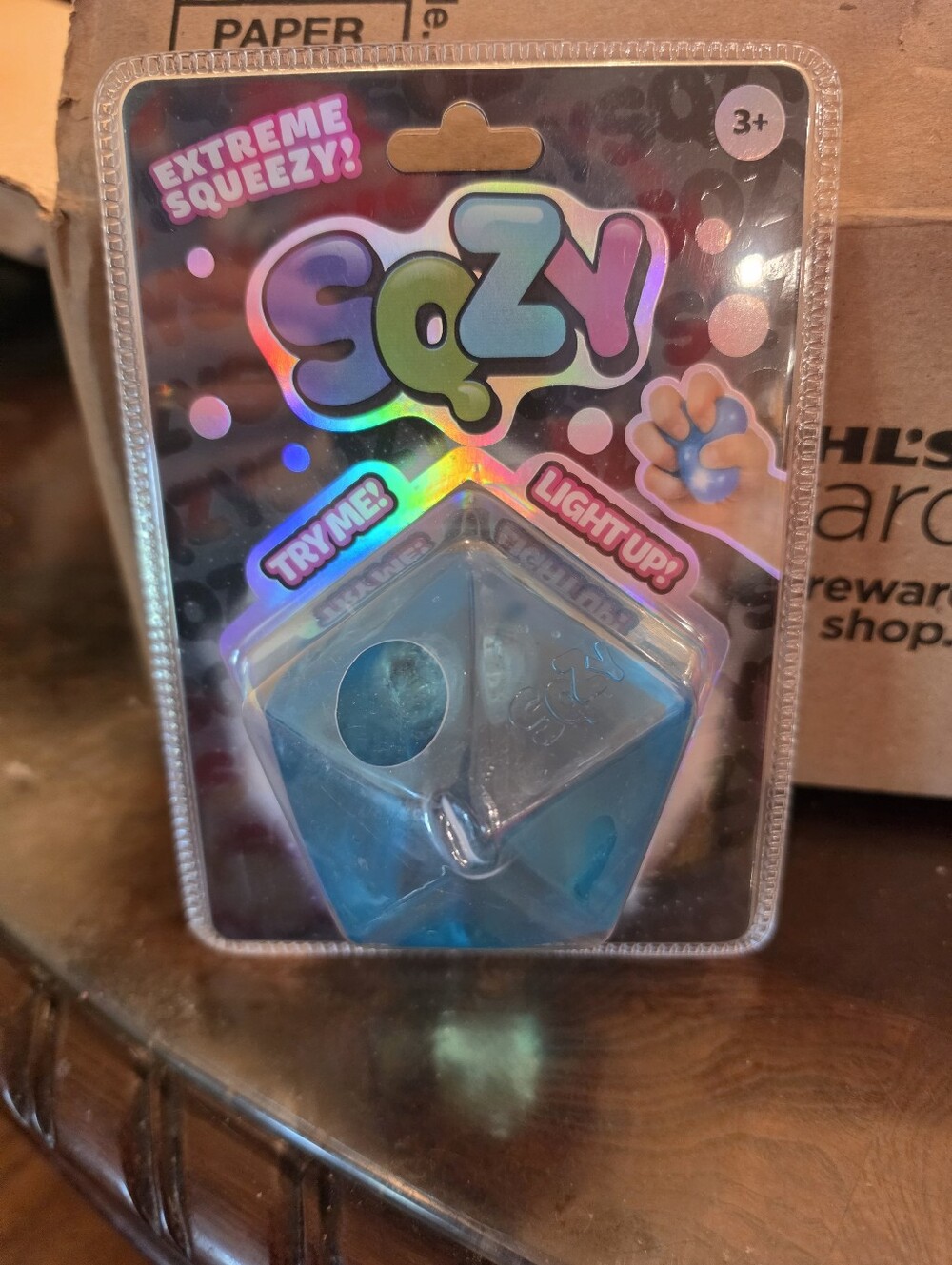 SQZY light up squishy- Blue
